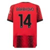 Maillot de Supporter AC Milan Bakayoko 14 Domicile 2023-24 Pour Homme